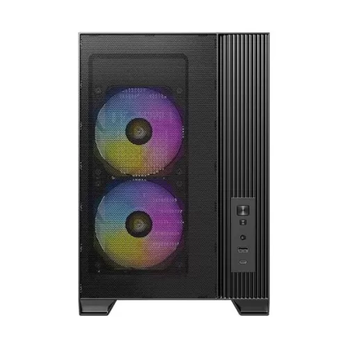 Computer Case Antec FLUX Mini Tower Mini Tower Color:black