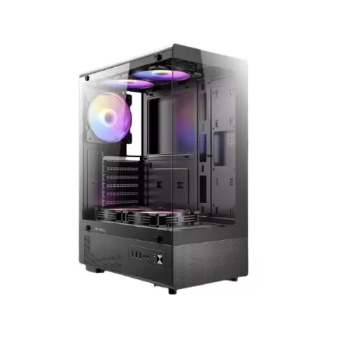 Case Antec VCX300 RGB Elite black Mid Tower
