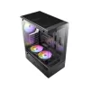 Case Antec VCX300 RGB Elite black Mid Tower