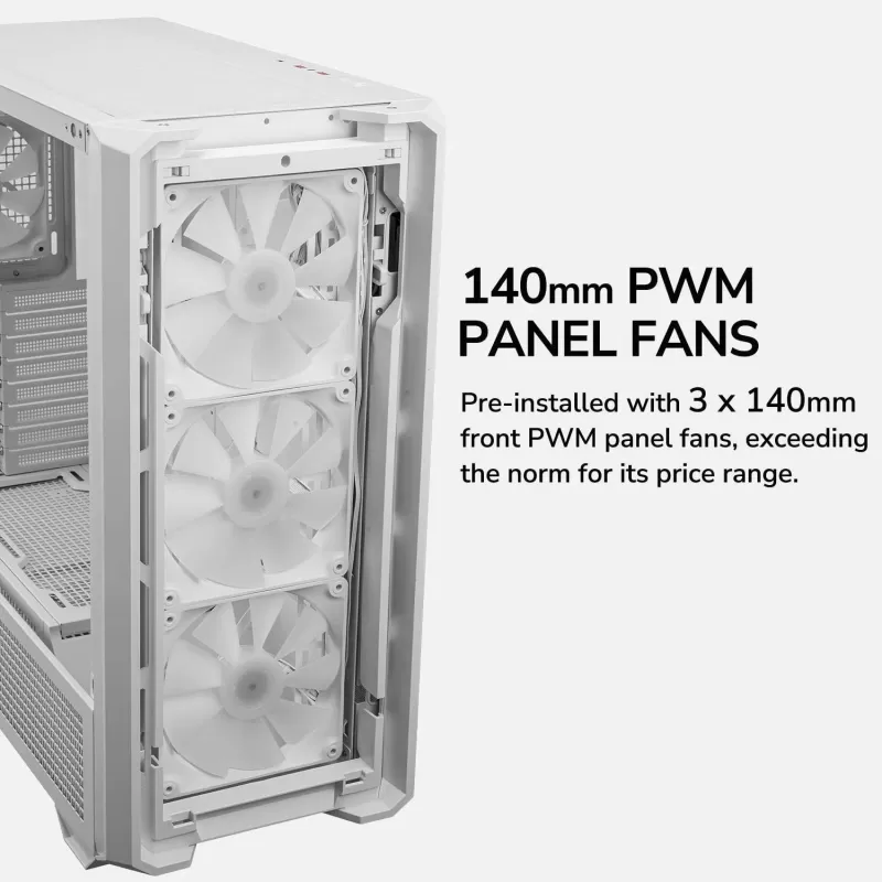מארז COUGAR MX600 RGB Full Tower צבע לבן
