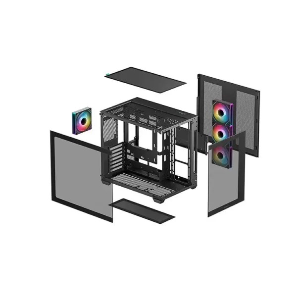 מארז DEEPCOOL CG530 4F שחור ATX