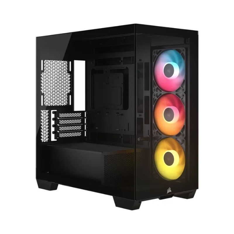 Case Corsair Case Computer Model 2800X RS-R ARGB Micro-ATX black CORSAIR Mini Tower Case Corsair Case Computer Model 2800X RS-R ARGB Micro-ATX black CORSAIR Mini Tower