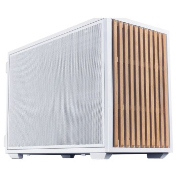 Case LIAN-LI Lian-Li B4 Wood White Case Color:white