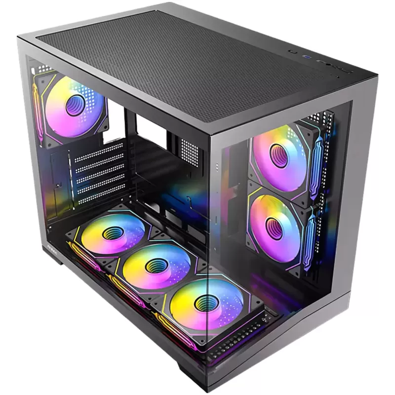 Case Antec CX M3 ARGB Case Micro ATX Color:black
