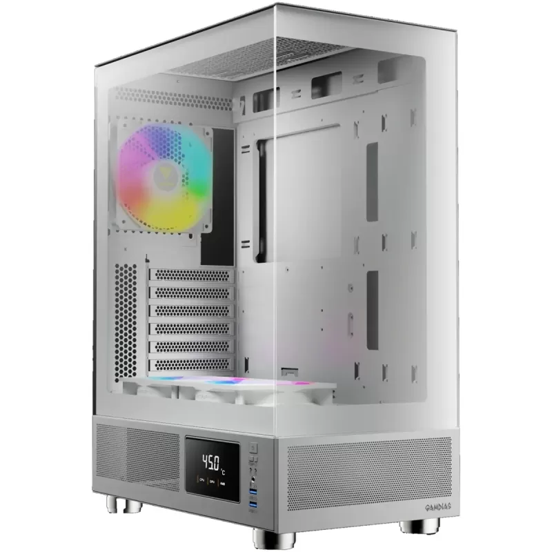 Case Gamdias ATLAS E1 WH white Mid Tower Case Gamdias ATLAS E1 WH white Mid Tower