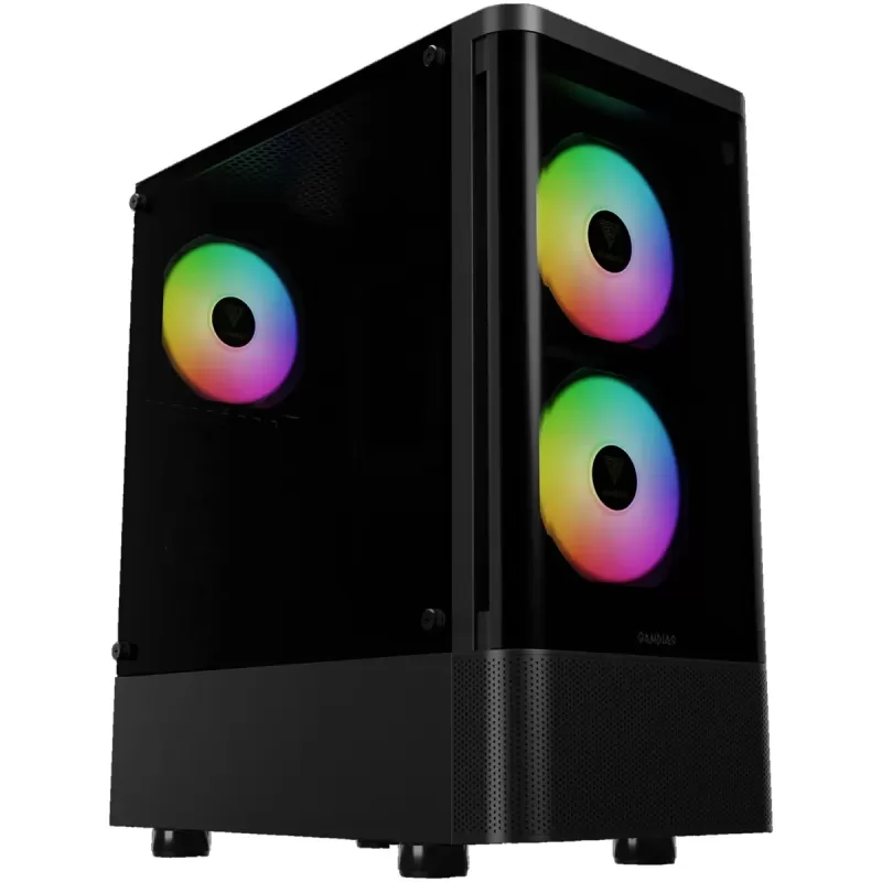 Case Gamdias TALOS E3 CG black Mid Tower