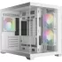 Computer Case Gamdias AURA GC10M V2 ARGB white Micro ATX