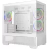 Case DEEPCOOL CG380 3F WH Micro ATX Color:white