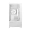 Case DEEPCOOL CG380 3F WH Micro ATX Color:white