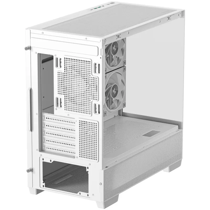Case DEEPCOOL CG380 3F WH Micro ATX Color:white