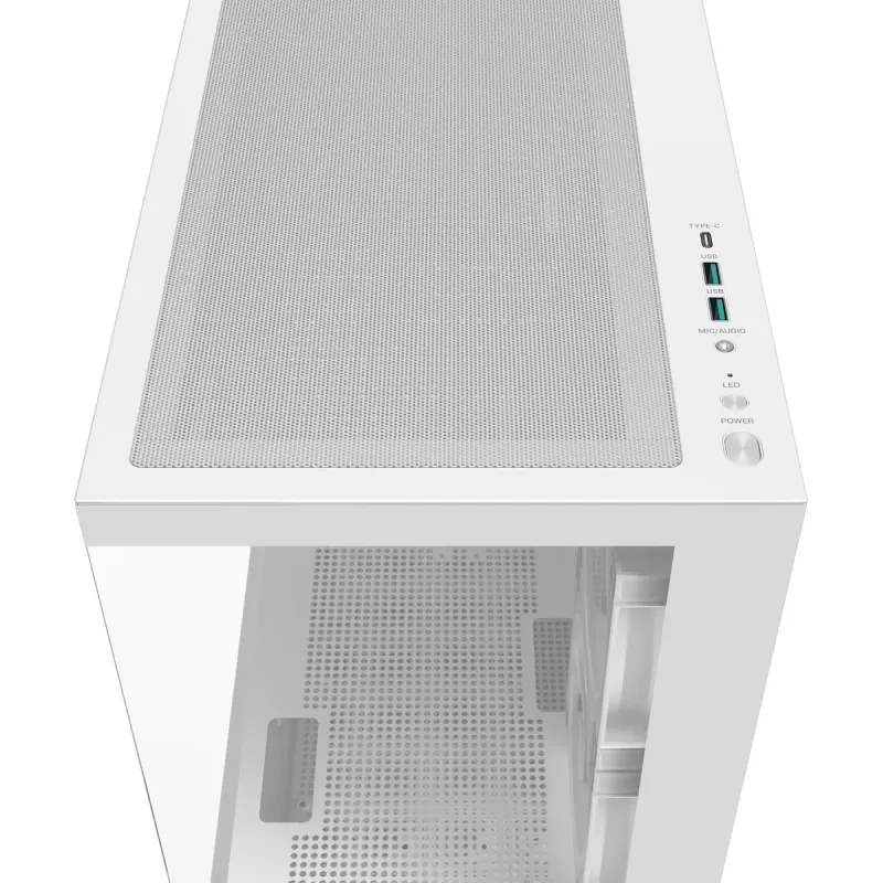 Case DEEPCOOL CG380 3F WH Micro ATX Color:white