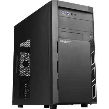 מארז Antec VSK 3000 Elite Mini Tower צבע שחור