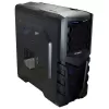 Корпус Antec GX505 WINDOW BLUE Mid Tower Цвет:чёрный