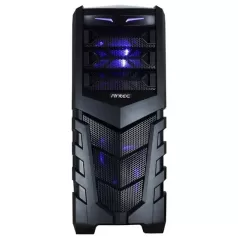 Корпус Antec GX505 WINDOW BLUE Mid Tower Цвет:чёрный