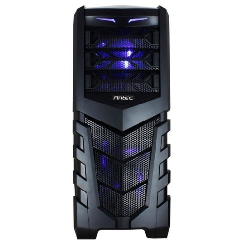 Корпус Antec GX505 WINDOW BLUE Цвет:черный