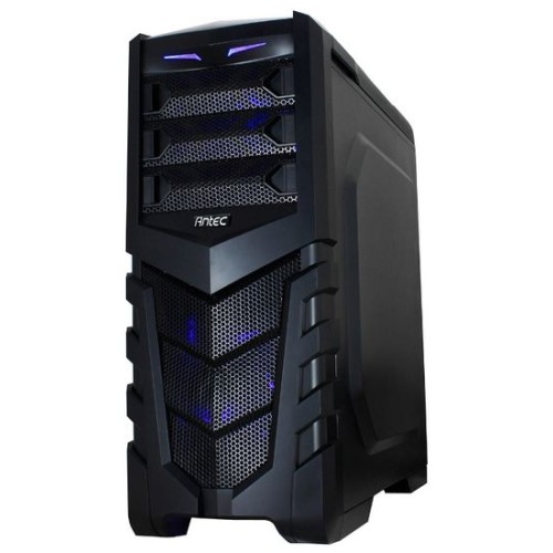 Корпус Antec GX505 WINDOW BLUE Цвет:черный