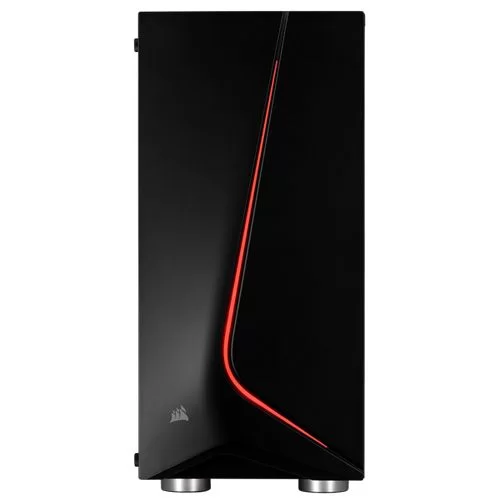 Case Corsair Carbide SPEC-06 Tempered Glass black, red Mid Tower