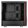 Case Corsair Carbide SPEC-06 Tempered Glass black, red Mid Tower