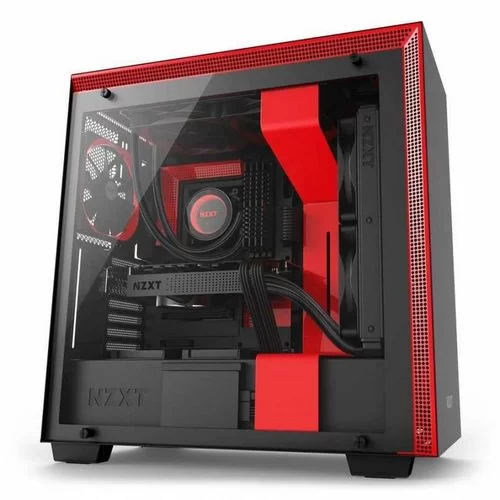 מארז NZXT H700 שחור, אדום