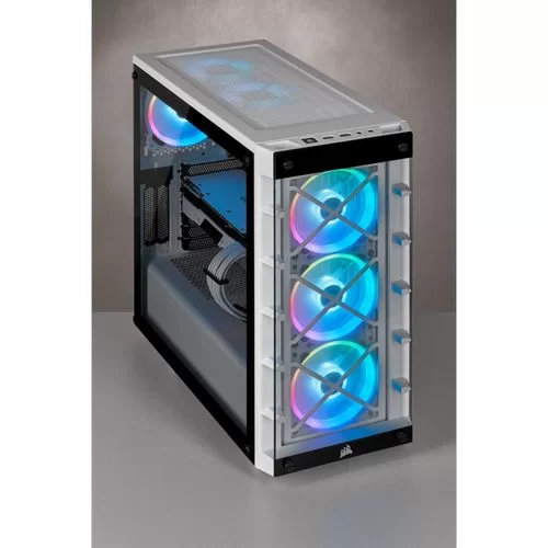 Корпус Corsair iCue 465X RGB white Mid Tower