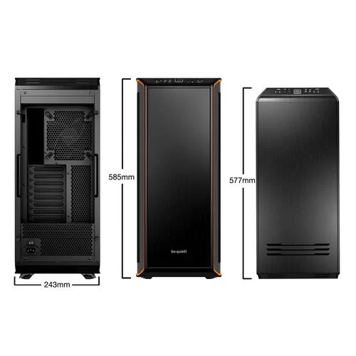 Case be quiet! DARK BASE 900 black, orange Full Tower