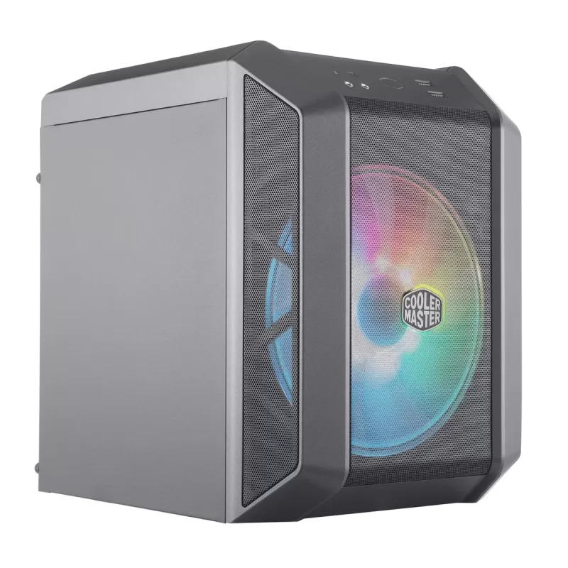 מארז Cooler Master MASTERCASE H100 ARGB Mini ITX צבע אפור