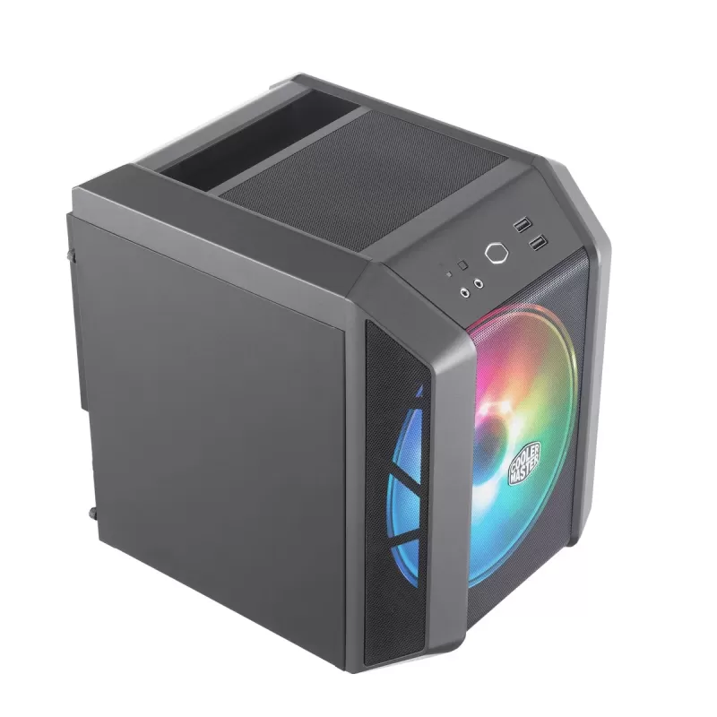 מארז Cooler Master MASTERCASE H100 ARGB Mini ITX צבע אפור