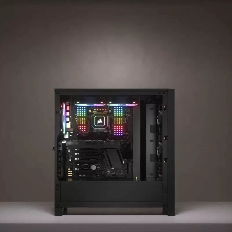Case Corsair 4000D AIRFLOW Tempered Glass black Mid Tower