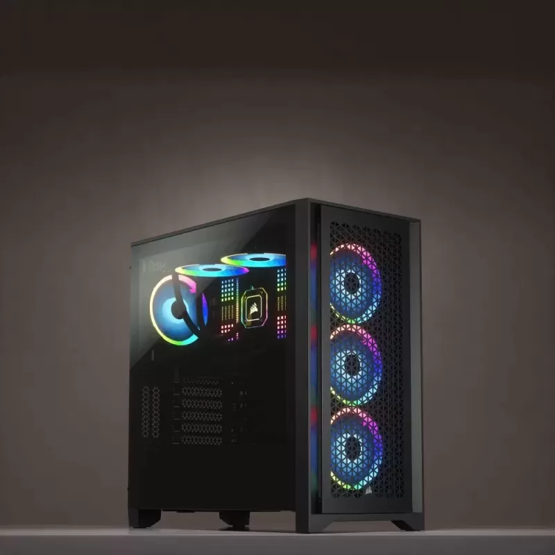 Case Corsair 4000D AIRFLOW Tempered Glass black Mid Tower