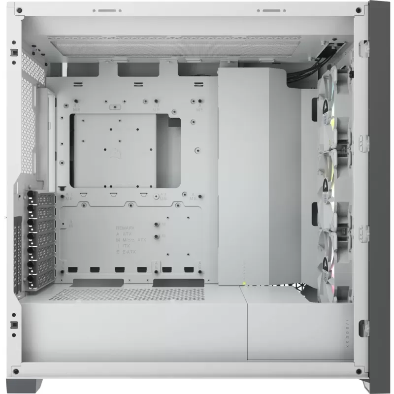 Case Corsair iCUE 5000X RGB Tempered Glass white Mid Tower