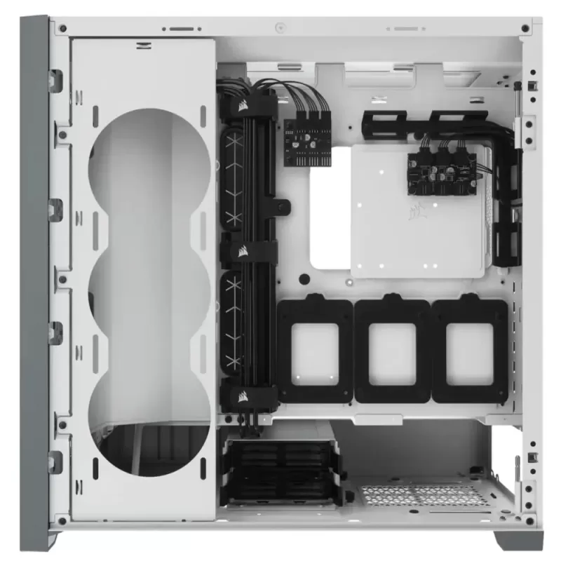 Case Corsair iCUE 5000X RGB Tempered Glass white Mid Tower