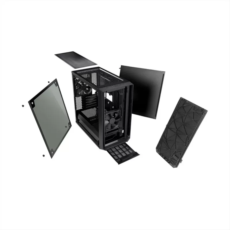 מארז Fractal Design Meshify C Mini Tempered Glass שחור Micro ATX