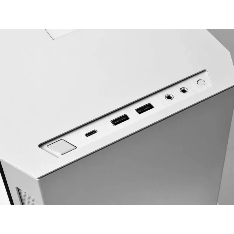 Case LIAN-LI TU150WA TEMPERED GLASS silver SFF