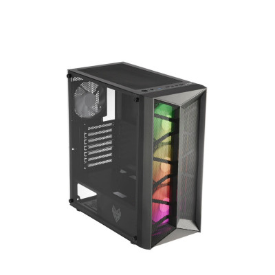 Корпус FSP CMT211A ATX Mid Tower Цвет:черный Корпус FSP CMT211A ATX Mid Tower Цвет:черный