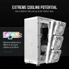 מארז Corsair 2000D AIRFLOW Mini-ITX PC Case - לבן Mini-ITX