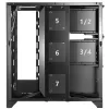 מארז LIAN-LI Full Tower O11DXL-A Dynamic XL (ROG) Silver ATX צבע שחור, כסוף