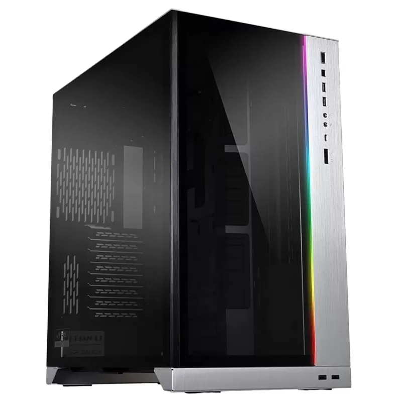 מארז LIAN-LI Full Tower O11DXL-A Dynamic XL (ROG) Silver ATX צבע שחור, כסוף