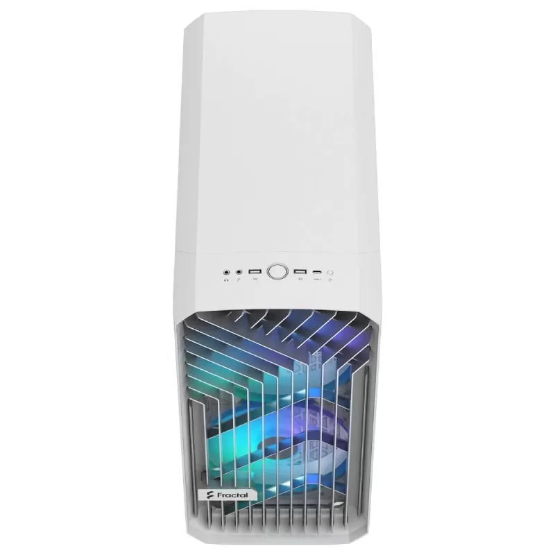 מארז Fractal Design Torrent RGB TG Clear Tint לבן ATX