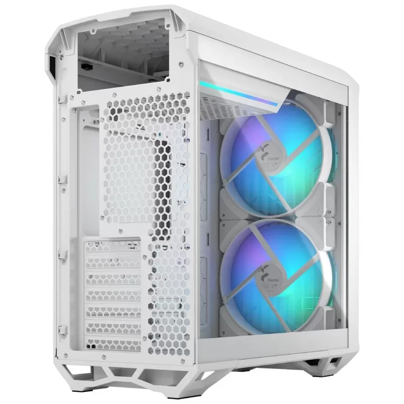 מארז Fractal Design Torrent RGB TG Clear Tint לבן ATX