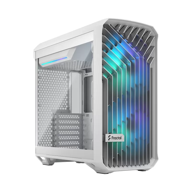 מארז Fractal Design Torrent RGB TG Clear Tint לבן ATX