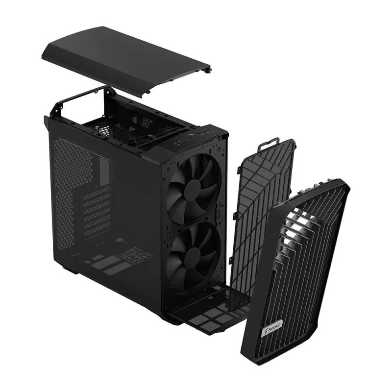מארז Fractal Design מארז Torrent Compact שחור TG Dark Tint Mid Tower