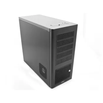Case LIAN-LI Midi Tower PC-9B Aluminum black ATX