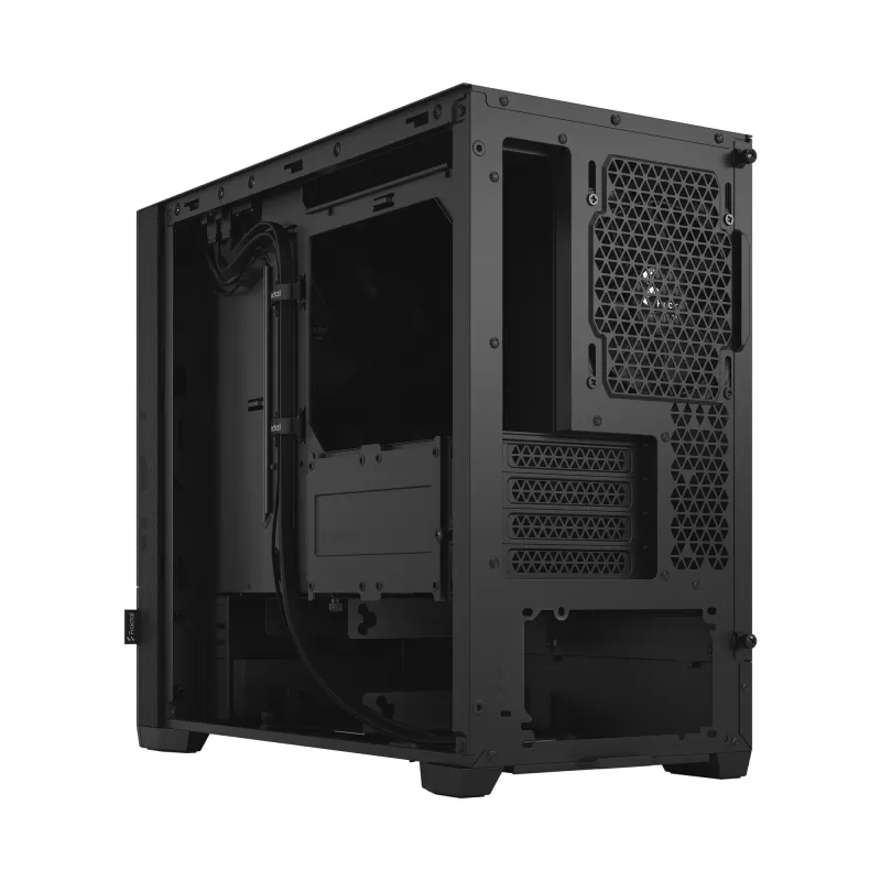 Корпус Fractal Design Pop Mini Silent black Solid Micro ATX