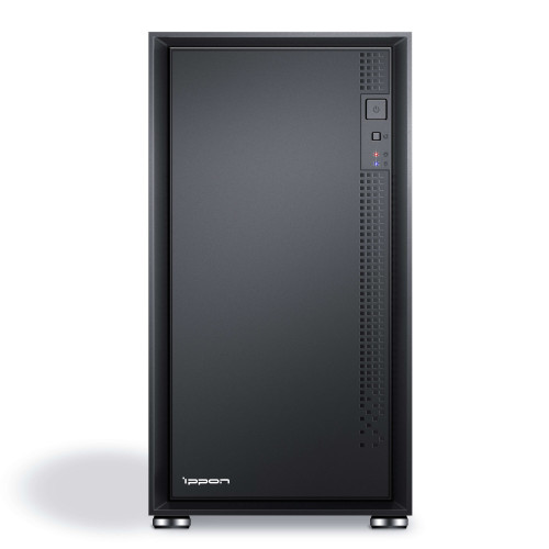 Case IPPON IP02 black Case Micro ATX
