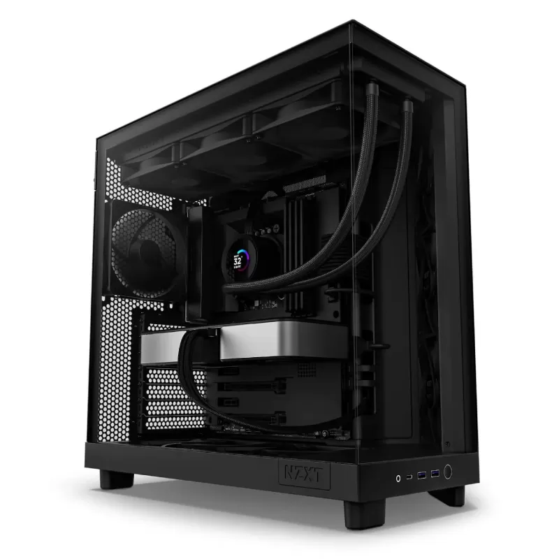 Корпус NZXT H6 Flow black ATX