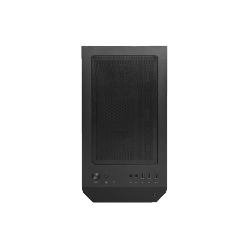 Case MSI MAG FORGE M100R black Micro ATX Tower Condition:Outlets, פתוח, ללא מאוורר אחורי..