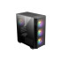 Case MSI MAG FORGE M100R black Micro ATX Tower Condition:Outlets, פתוח, ללא מאוורר אחורי..