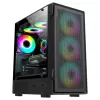 Case Antec VX300M ARGB black Mini Tower