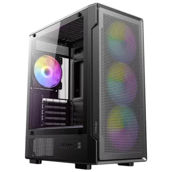 Корпус Antec VX300M ARGB black Mini Tower Корпус Antec VX300M ARGB black Mini Tower