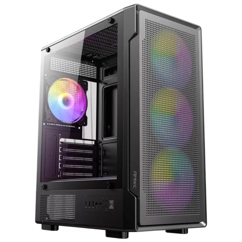 Case Antec VX300M ARGB black Mini Tower